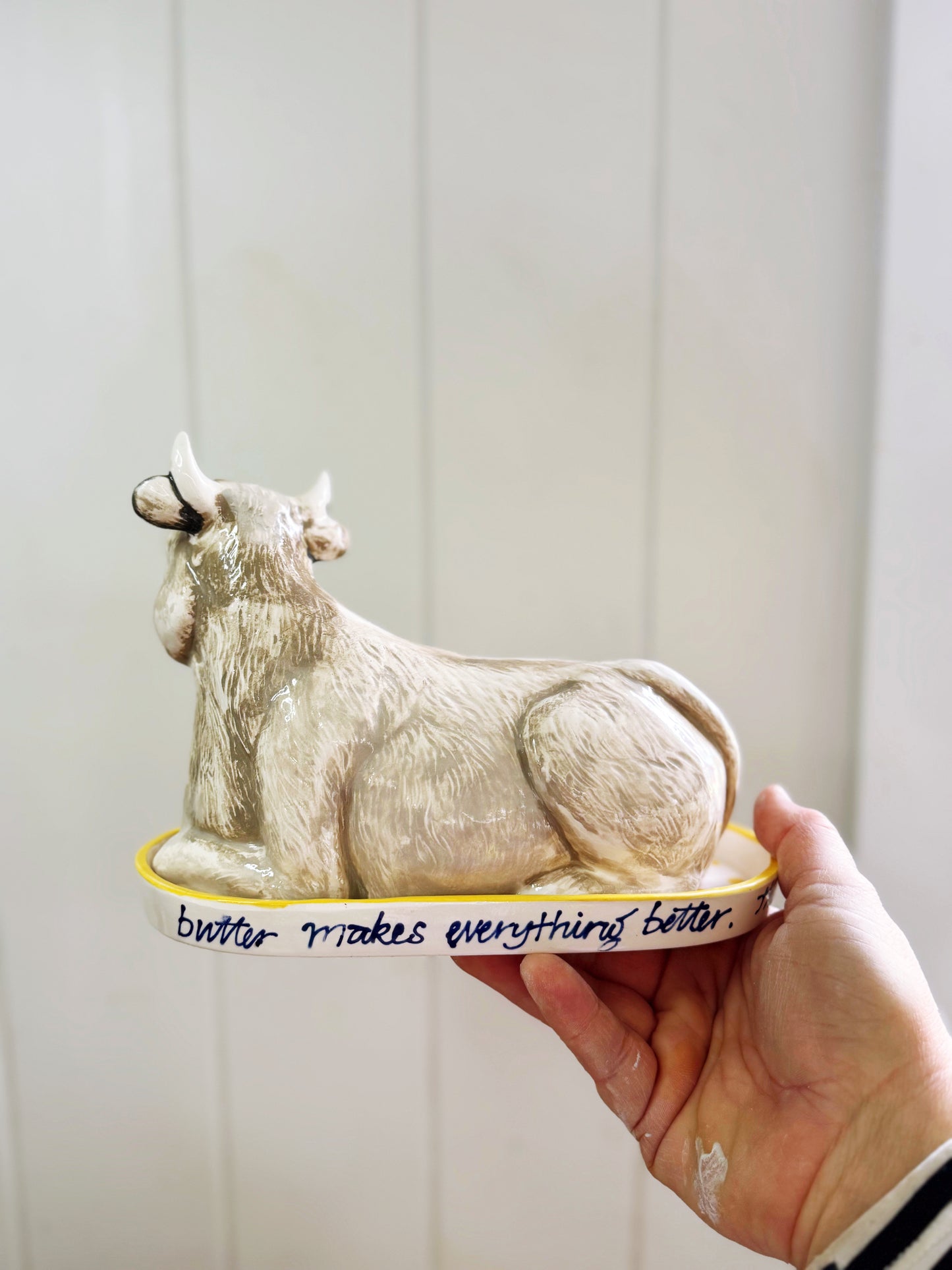 Butter is Better cow butter dish