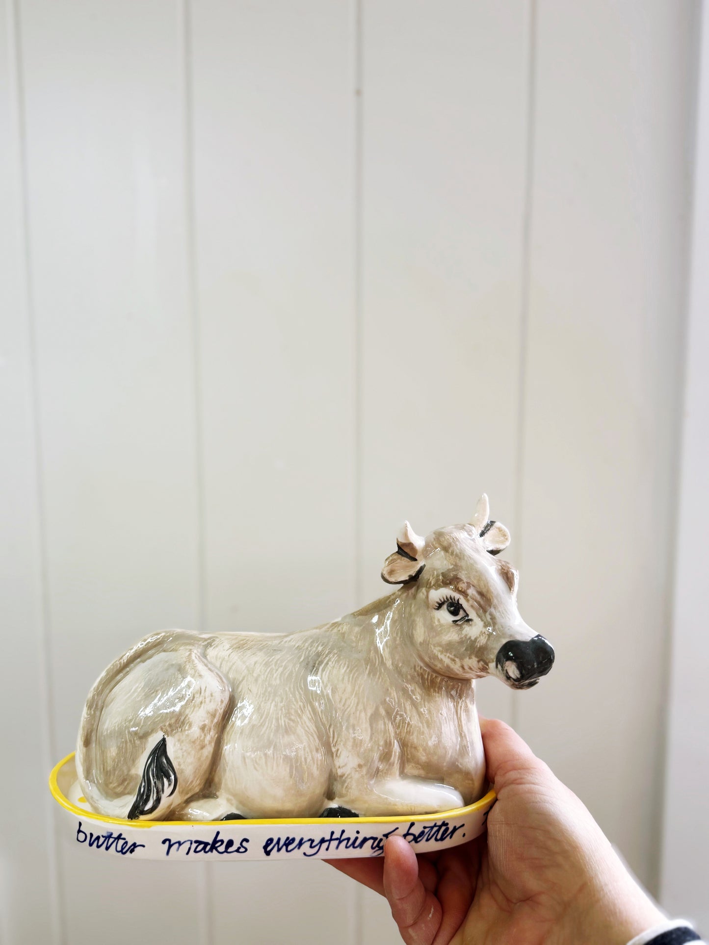 Butter is Better cow butter dish