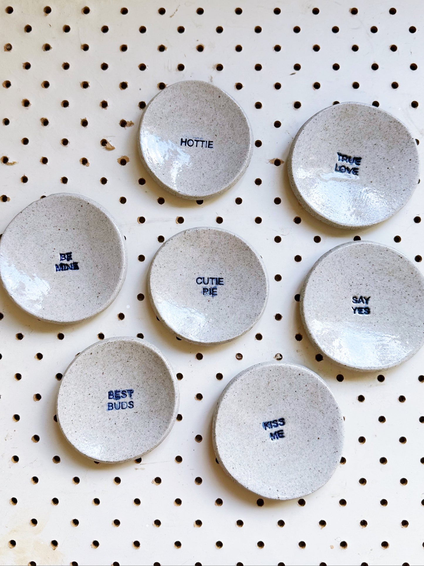 SAY YES trinket/dipping sauce set
