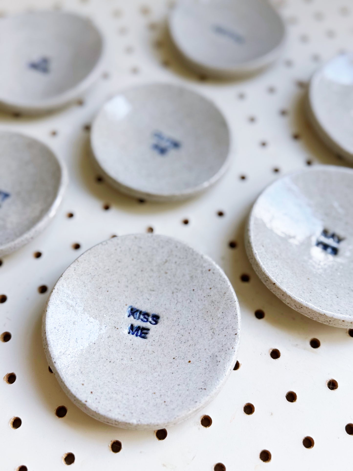 SAY YES trinket/dipping sauce set