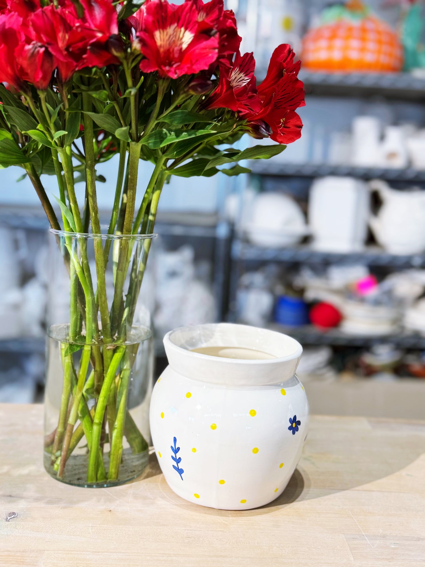 Dancing ladies vase (3 different size options)