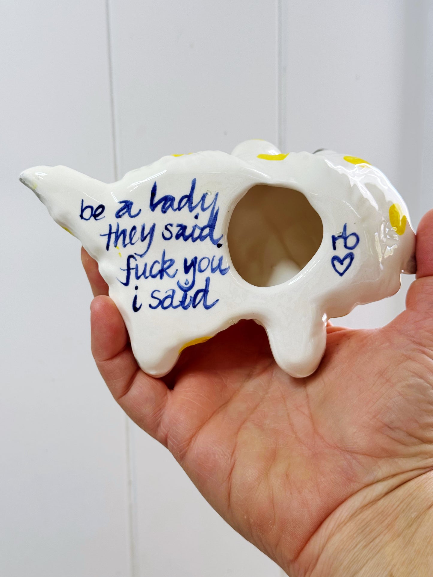 Ragdoll lady cat statue