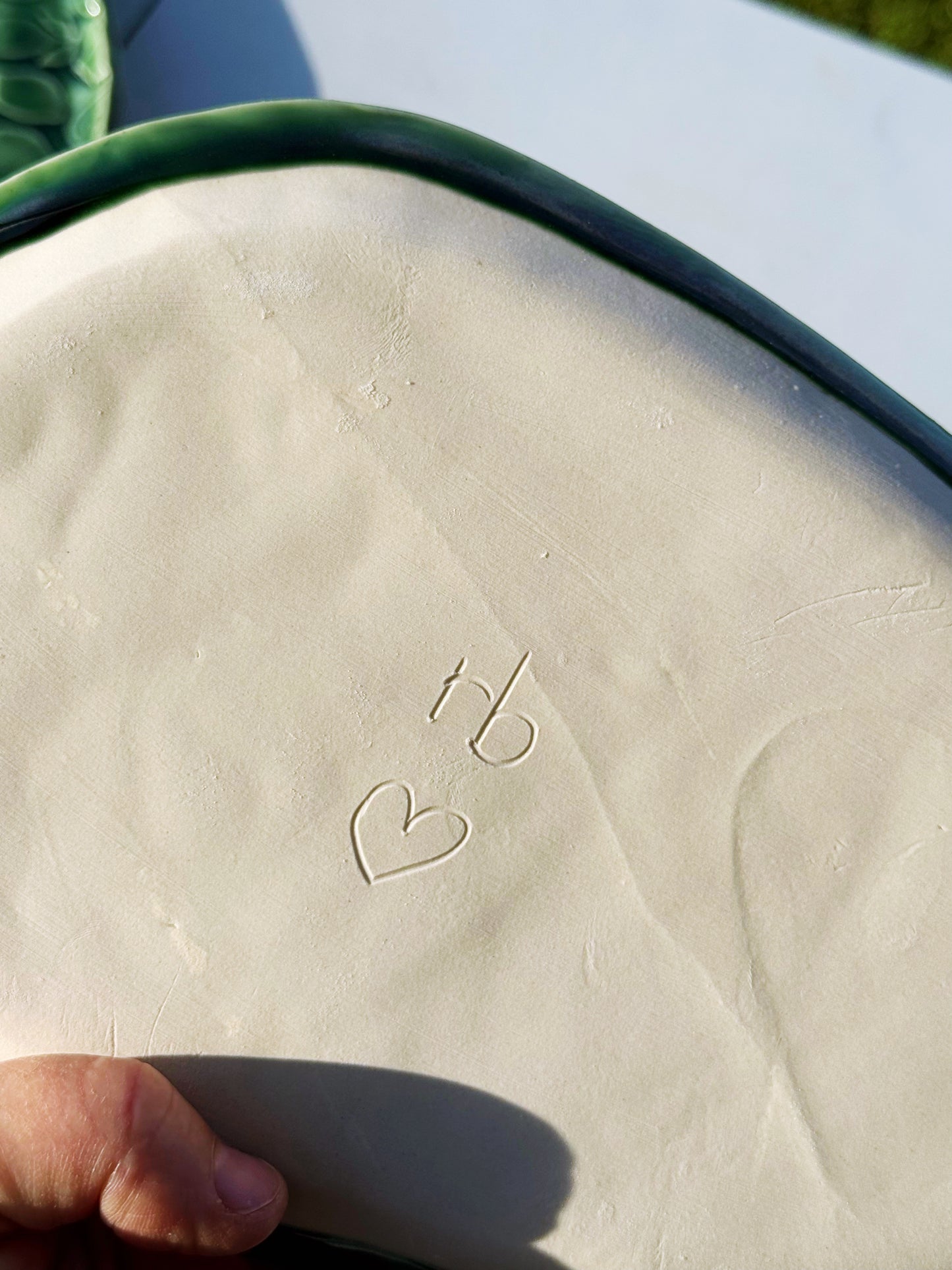 Pear print oblong serving dish