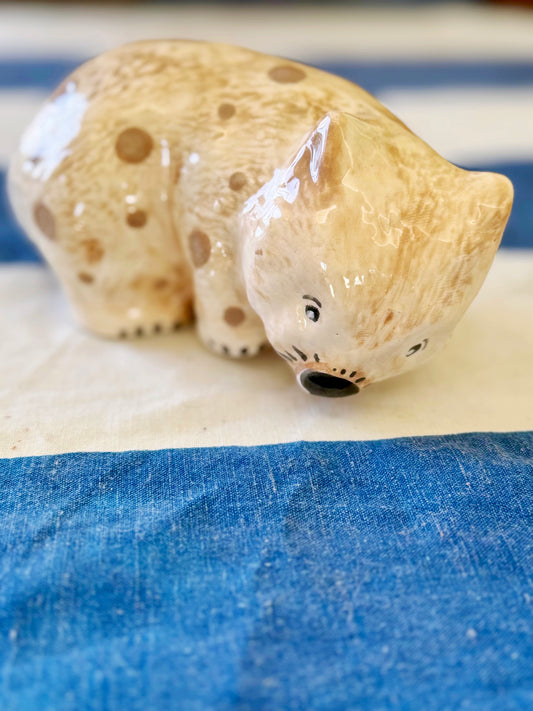 ‘Does my butt look big in this?’ Wally Wombat