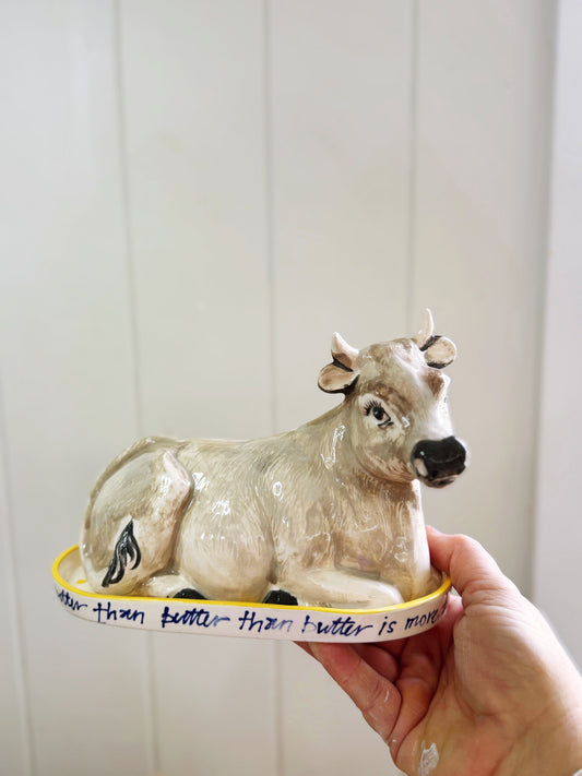 Butter is Better cow butter dish