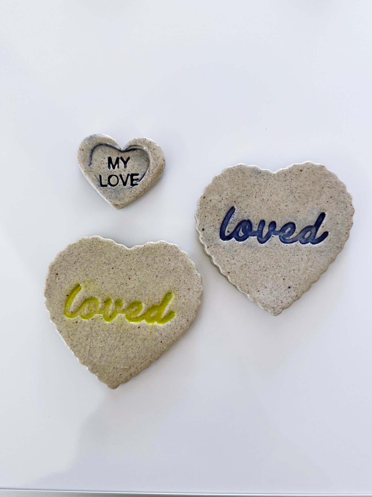 Loved magnets-  Set of 3