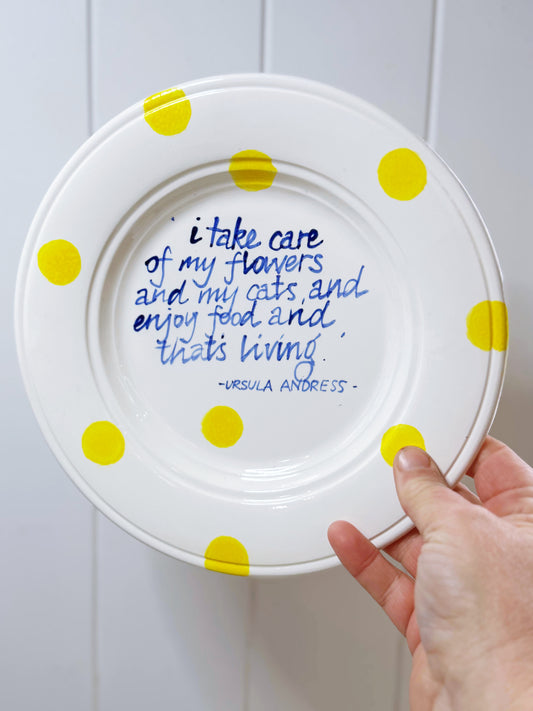 Wonder Woman Plate (Ursula Andress)