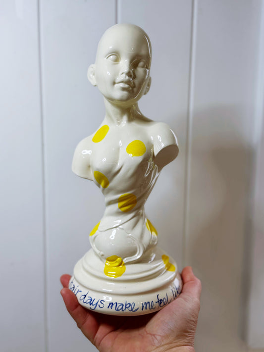 Good hair days statue