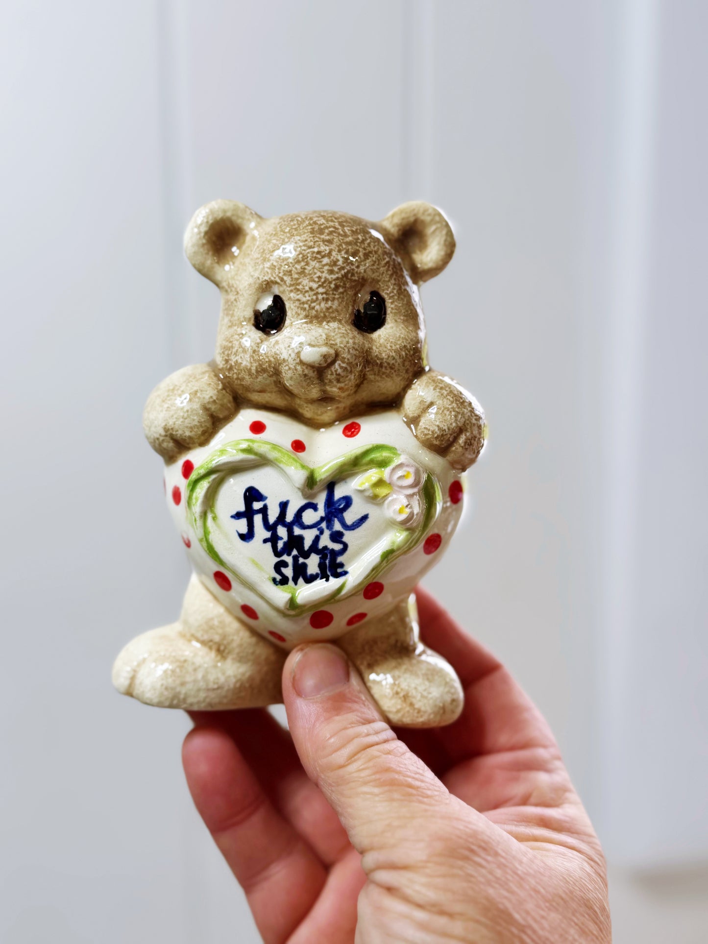 F*@k This shit Teddy statue