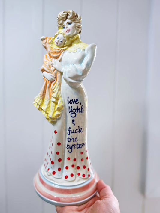 Love and light statue