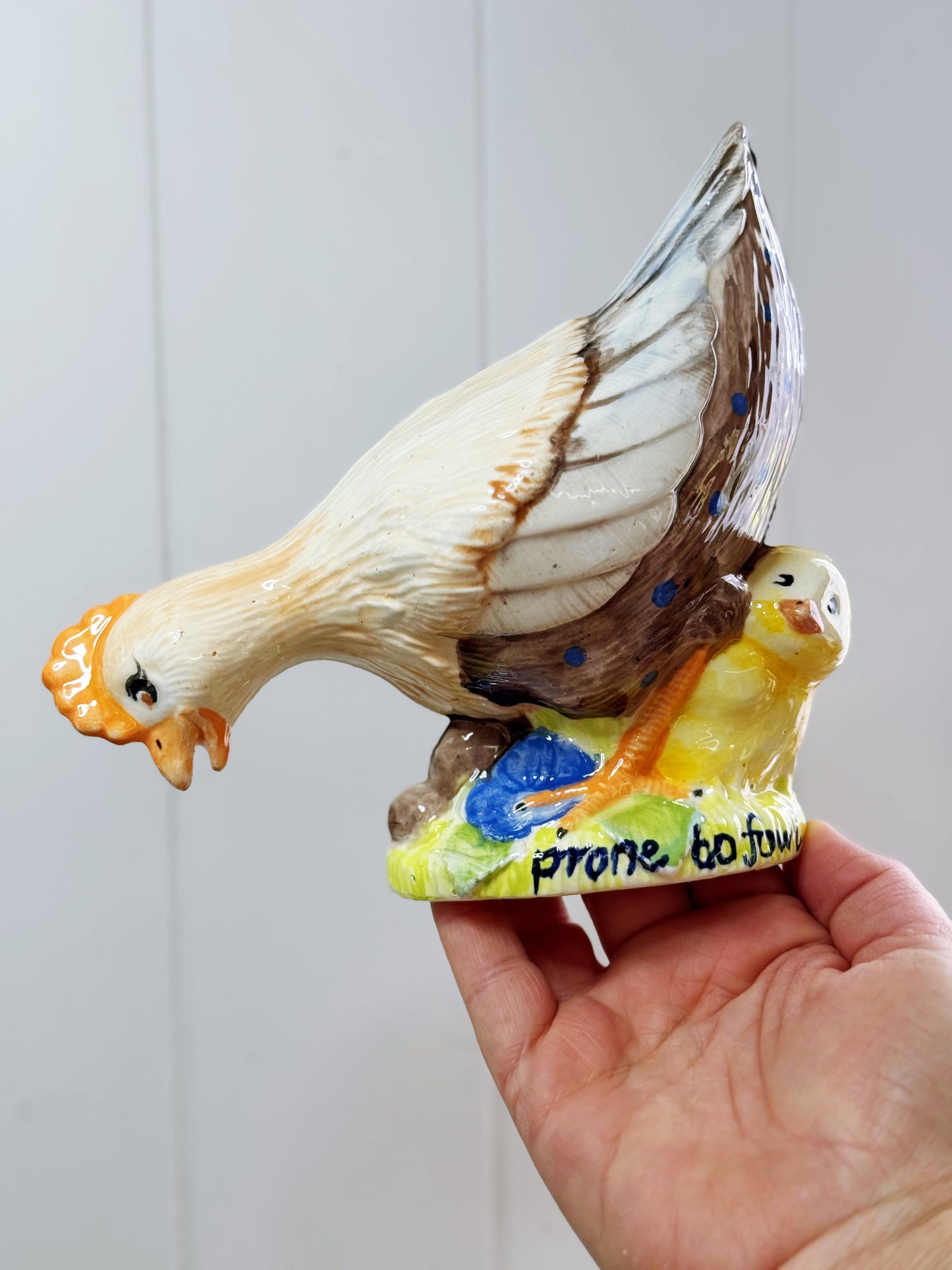 Prone to Fowl language Chicken