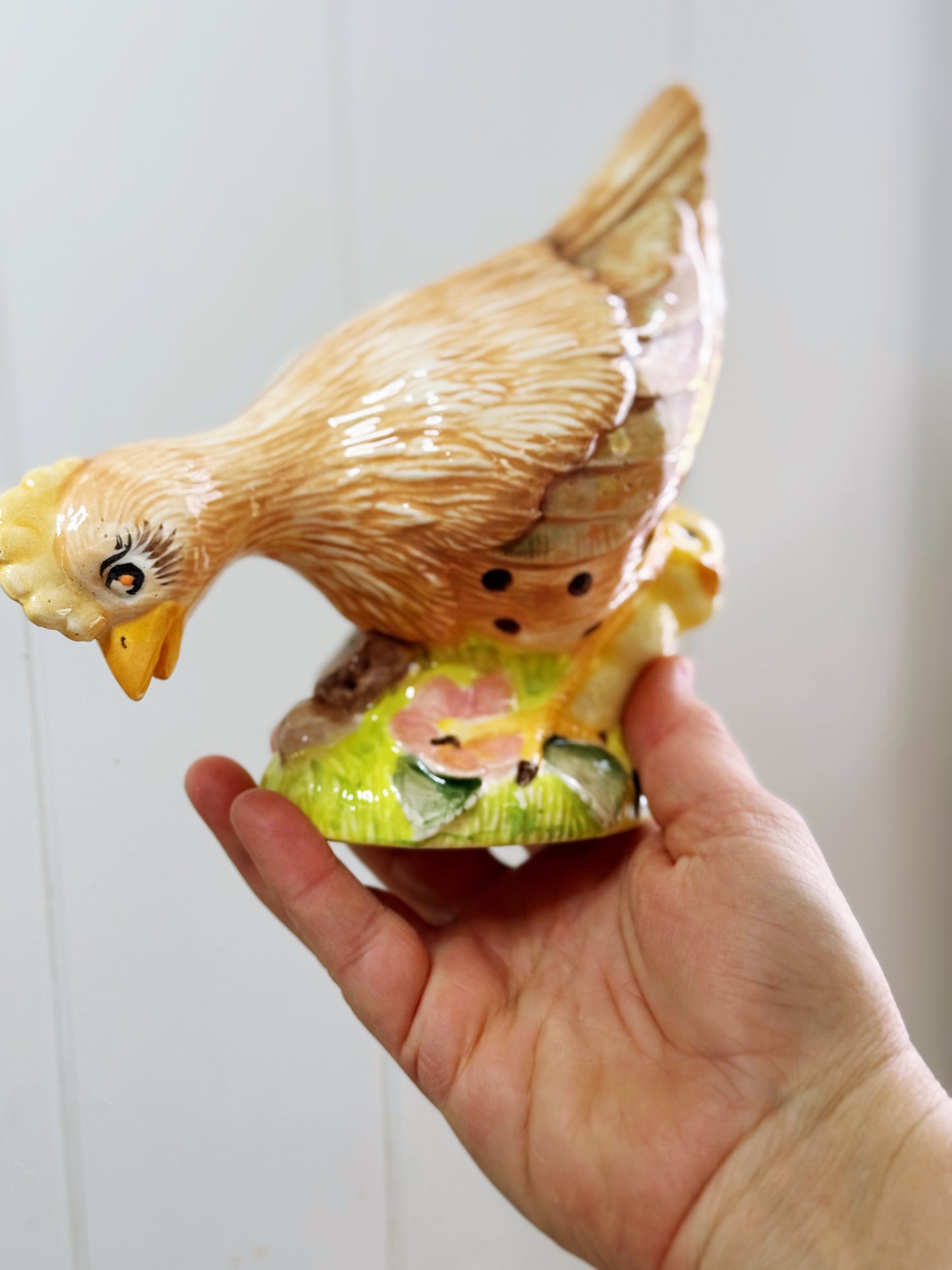 Mother Clucker chicken statue