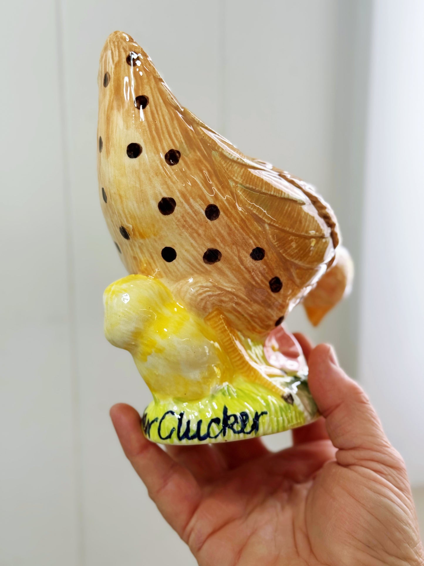 Mother Clucker chicken statue