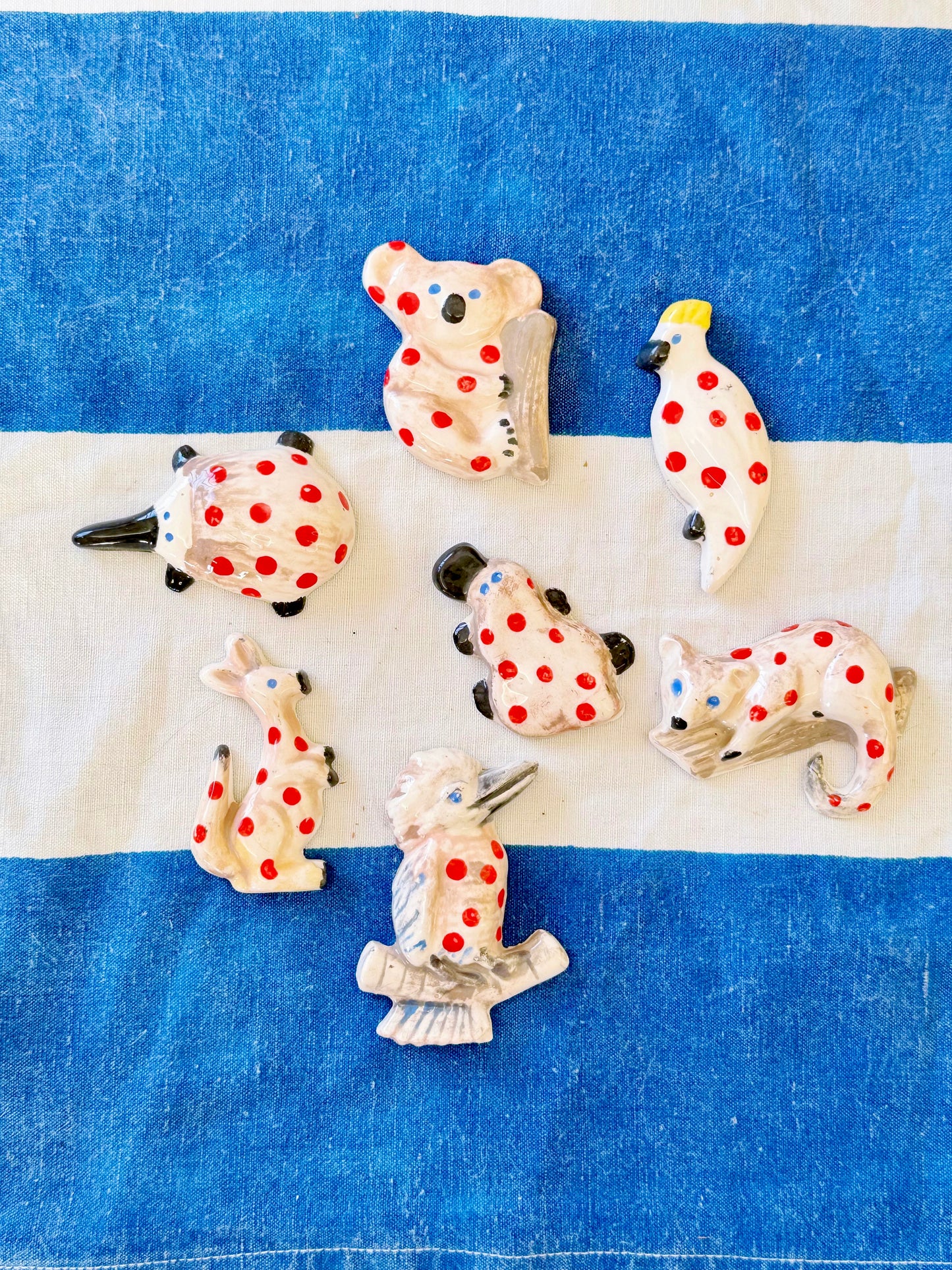 Australian animal magnet set