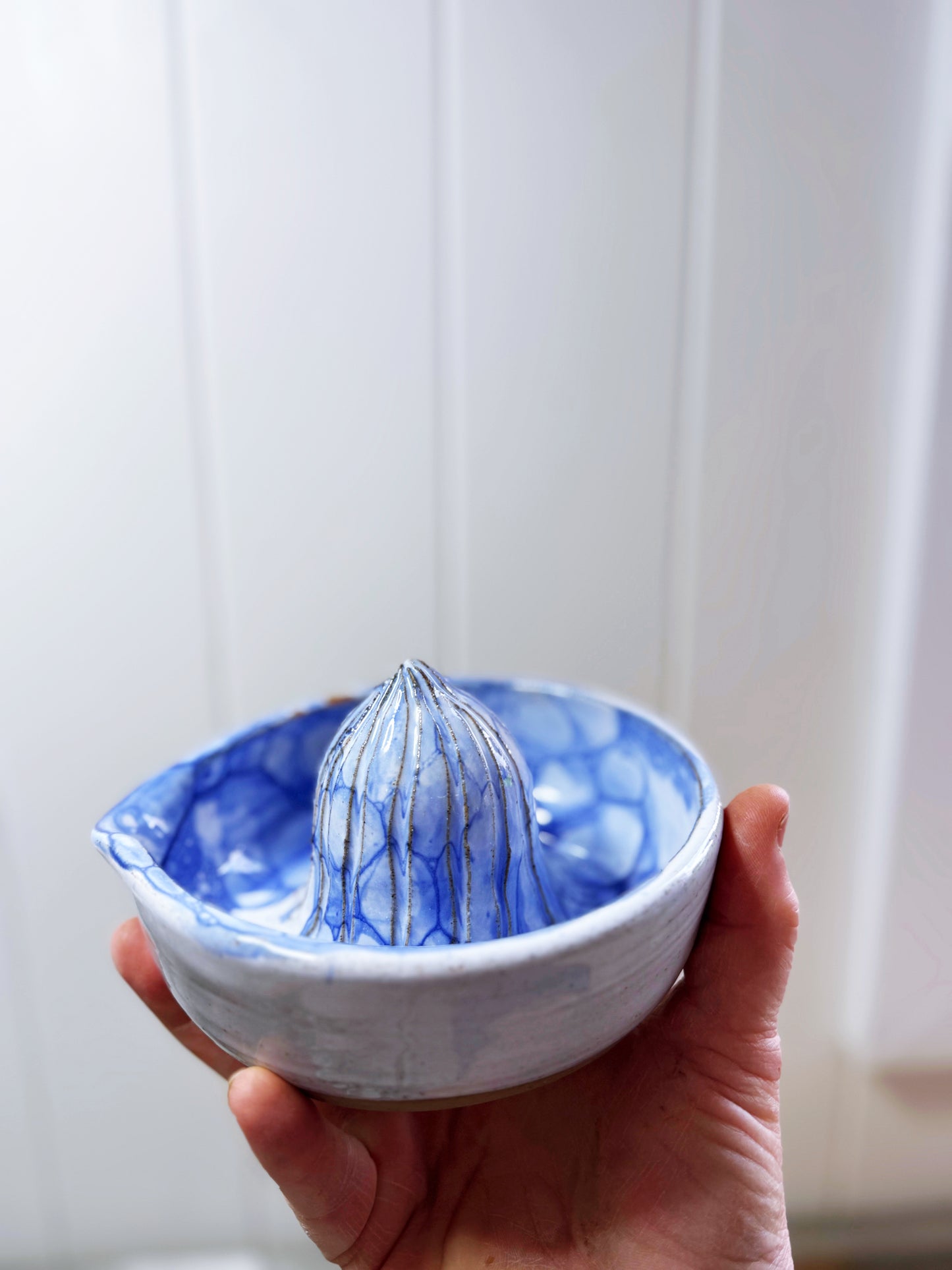 Juicer - Cobalt bubble decoration